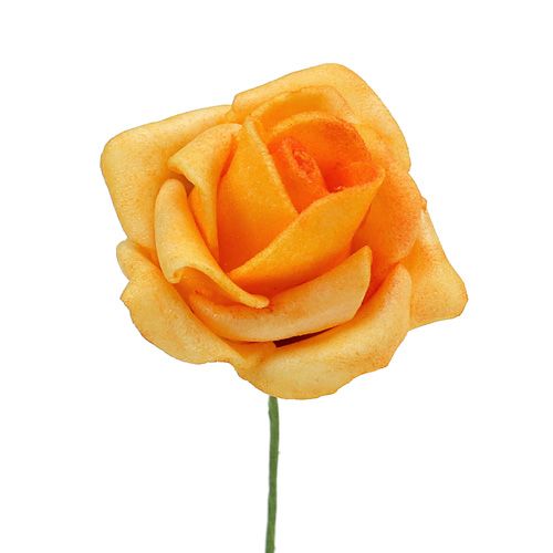 Artikel Foam Rose Ø 3,5cm Apricot 48St