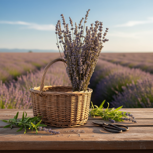 Artikel Getrockneter Lavendelstrauß 100g, 35-40cm – Duftende Trockenblumen für Dekoration und DIY