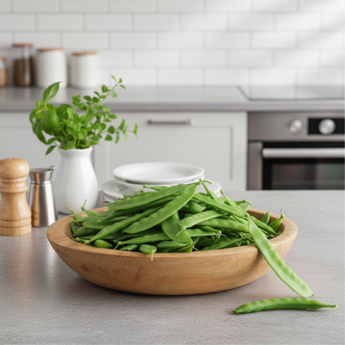 Artikel Grüne Erbsen Künstliche Lebensmittel Gemüse 11,5cm 24 St