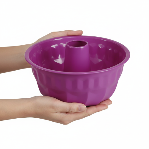 Artikel Gugelhupfform Metall Deko Lila Ø23cm H12cm - Kreative Akzente setzen