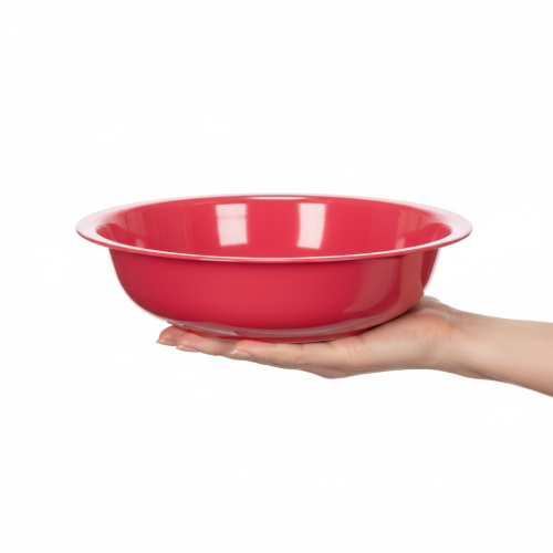 Artikel Runde Metall Pflanzschale Rosa 29cm, 2er-Set – Vielseitige Schalen für Pflanzen und Dekoration