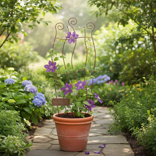 Artikel Metall Rankgitter 110cm für Kletterpflanzen Garten