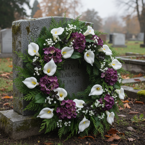 Artikel Calla am Draht klein Weiß 50St