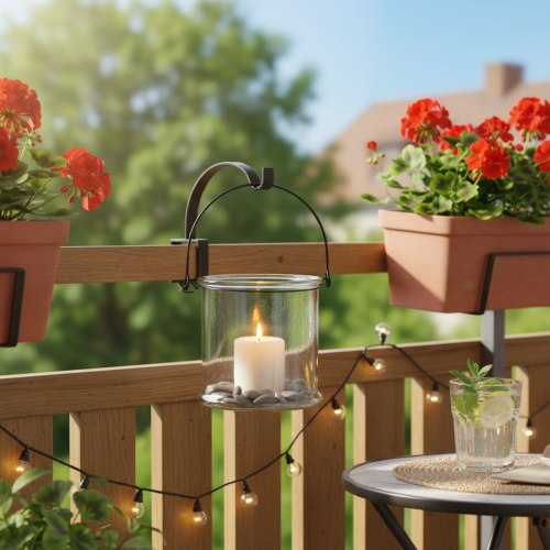 Artikel Windlicht Glas zum Hängen Ø12cm H12,5cm 2St