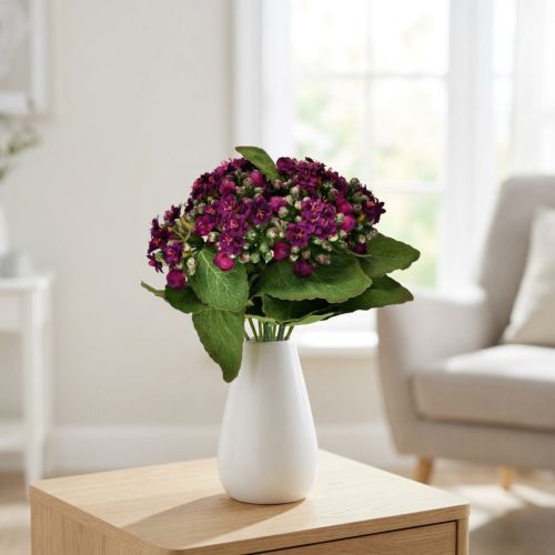Flammendes Käthchen Kalanchoe künstlich Lila 24cm | Floristik21.de