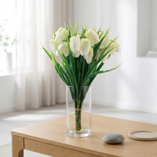 Artikel Fritillaria Weiße Schachbrettblume Künstliche Blumen 38cm 6 St