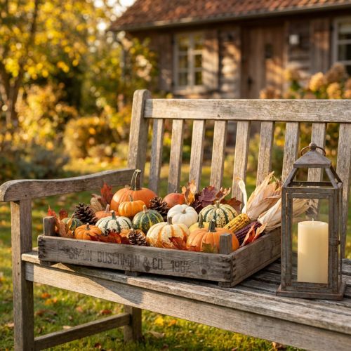 Artikel Vintage-Holzkiste mit Maschendraht rustikaler Stil 75×50×14cm