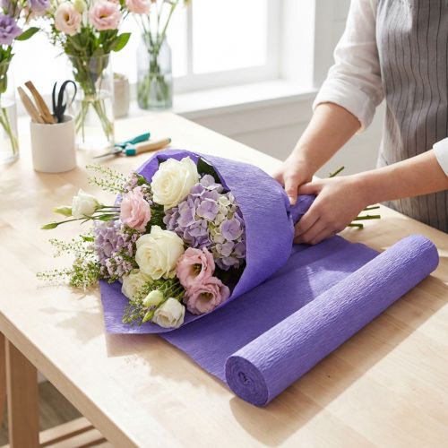 Floristen-Krepppapier Violett 50x250cm | Floristik21.de
