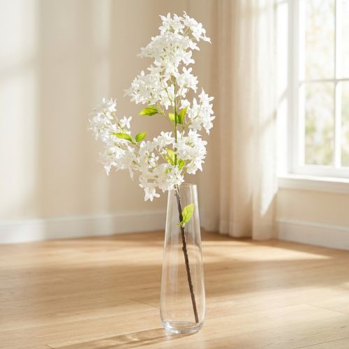 Künstlicher Fliederzweig Weiß 95cm Dekoblume Floristen Events | Floristik21.de