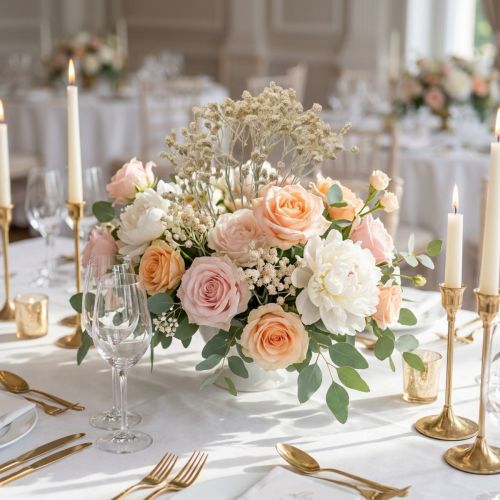 Künstliches Schleierkraut Creme Gypsophila 46cm Bund à 3 St | Floristik21.de