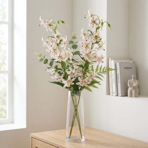Artikel Künstliche Lilie 82 cm – Realistische Blumenstiele im 2er-Set für elegante Dekoration