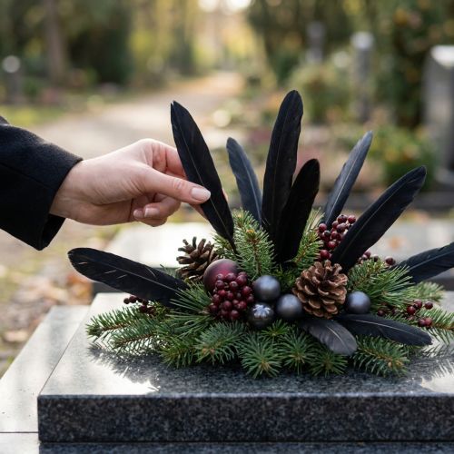 Schwarze Federn Deko Gänsefedern Schwarz 11-14cm 180 St | Floristik21.de