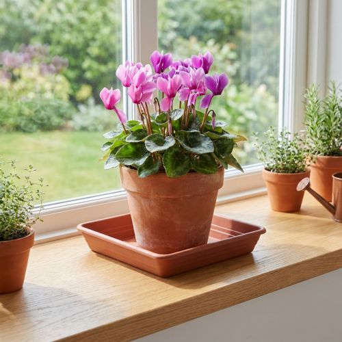 Untersetzer Lara eckig 20cm x 20cm Terrakotta 1 St | Floristik21.de