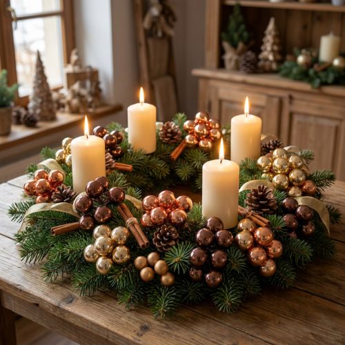 Artikel Glas-Spiegelbeeren im Trio Gold, Braun, Apricot für Weihnachtsdeko, Ø20mm, 140 Stück