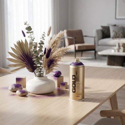 Artikel Farbspray NC-Acryl Montana Gold Lila Deep Purple 400ml für Innen- und Außenbereiche