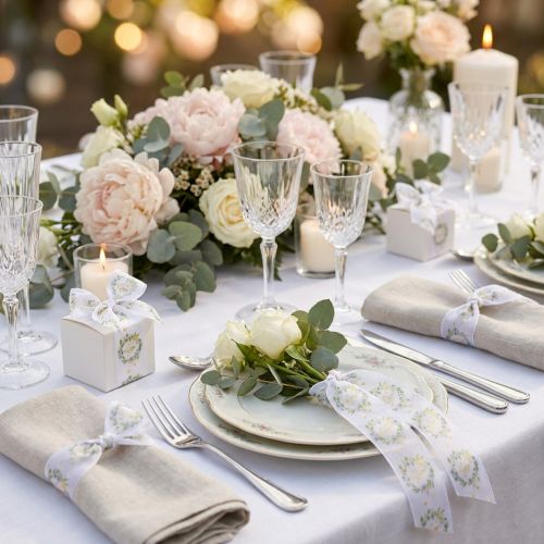 Artikel Organzaband Weiß 40mm 15m Hochzeit Deko Geschenk Floristik