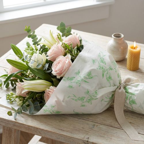 Blumenseide Blumenpapier 50cm Efeu grün 5kg für Floristen | Floristik21.de