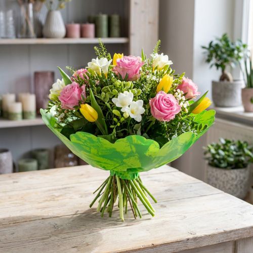 Rondella-Manschetten Ø38cm Grün 50St | Floristik21.de