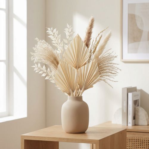 Palmspear mini gebleicht Palmspeer getrocknet 50 St | Floristik21.de