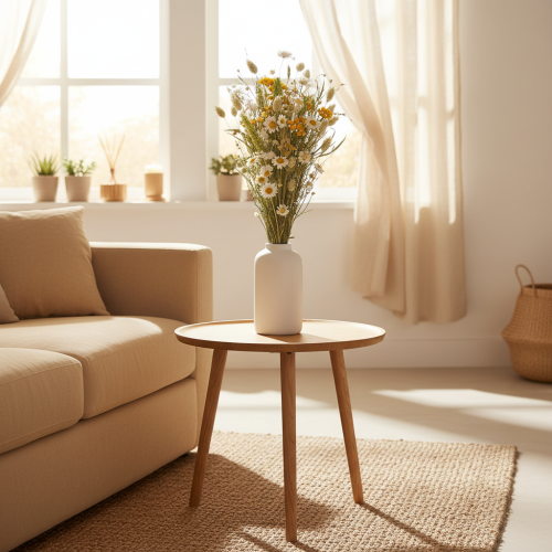 Artikel Trockenblumenstrauß Getreide Gräser Strohblumen 50cm Wohnbereich innen