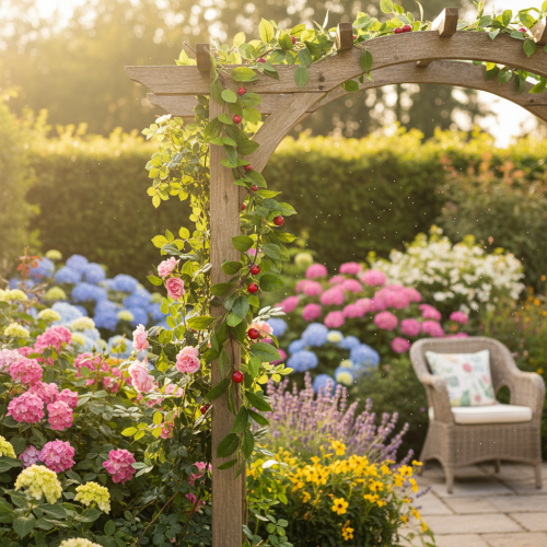 Artikel Kunststoff Girlande mit Kirschen 160cm Dekoration Innenräume