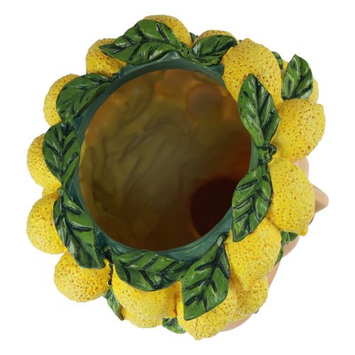 Artikel Frauenbüste Pflanztopf Zitronen Deko Mediterran H21,5cm