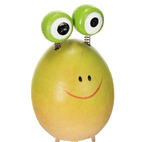 Artikel Frosch Pflanzenstecker Deko Holz 34cm Grün 6er Set für Frühling und Sommer