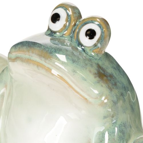 Artikel Keramik Frosch Figur 13cm Deko Tier Charmant Geschenkidee Hochwertig