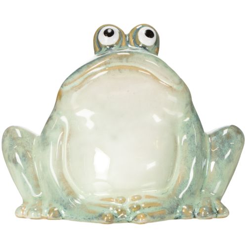 Artikel Keramik Frosch Figur 13cm Deko Tier Charmant Geschenkidee Hochwertig