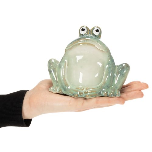 Artikel Keramik Frosch Figur 13cm Deko Tier Charmant Geschenkidee Hochwertig