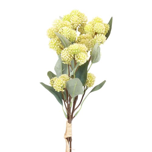 Artikel Fette Henne Grün Sedum Mauerpfeffer Kunstblumen 41cm 3St