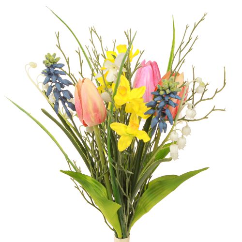 Artikel Frühlingsstrauß Künstlicher Blumenstrauß Real Touch 36cm – Perfekte Frühlingsdeko