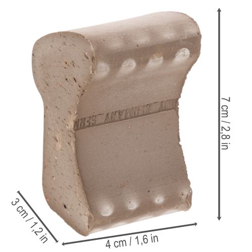 Blumentopf-Füße Ton 7cm Umbra 3er-Set für Balkon und Terrasse | Floristik21.de