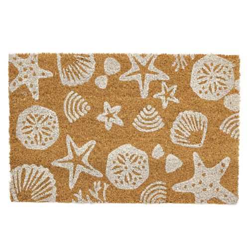 Artikel Fußmatte Muscheln Seesterne Fußabtreter Kokos 58×38cm