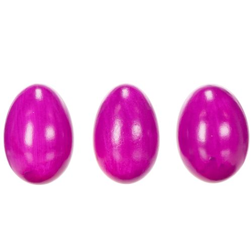 Artikel Ausgeblasene Gänseeier Lila für kreative Osterdeko und Frühlingsdekoration
