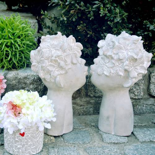 Floristik21 Gartenfigur Blumenkind H20cm