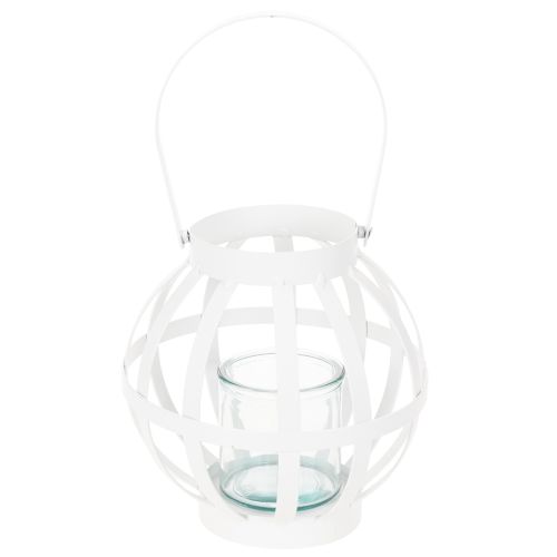 Gartenlaterne Metall Glas
