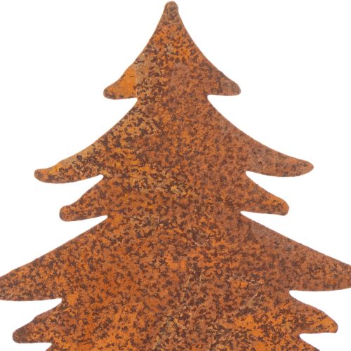 Gartenstecker Edelrost Hirsch Deko Stern Tanne H10/15cm 3St | Floristik21.de