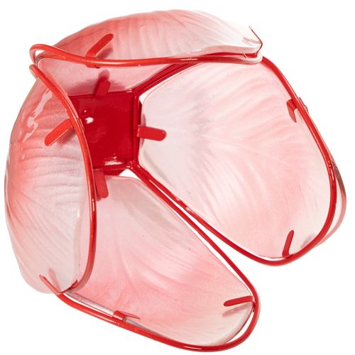 Artikel Gartenstecker Tulpe aus Glas in Rot – Dekoration für Garten und Balkon, 94 cm