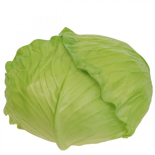Floristik21 Gemüse Deko Kohl Künstlicher Kohlkopf Ø16cm H10cm