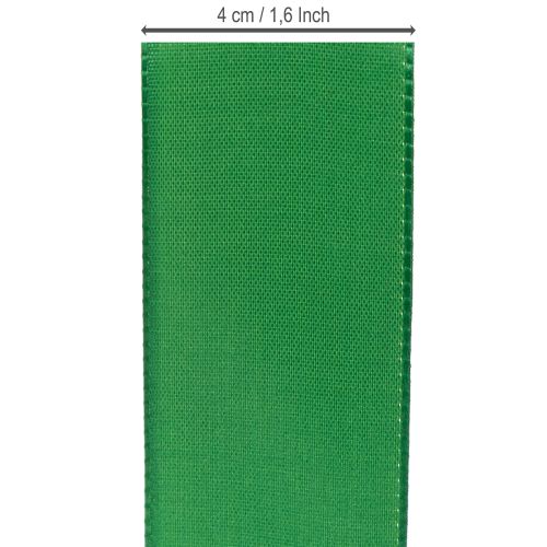 Artikel Geschenk- und Dekorationsband 40mm x 50m Dunkelgrün - Ideal für Floristen & Blumengeschäfte