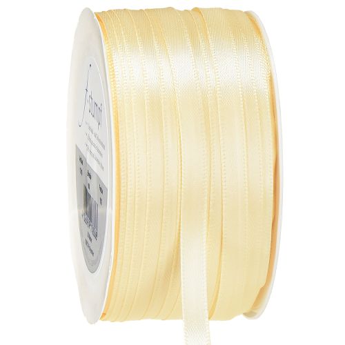 Artikel Geschenkband Creme Dekoband Satinband 6mm × 50m für Dekoration und Verpackung