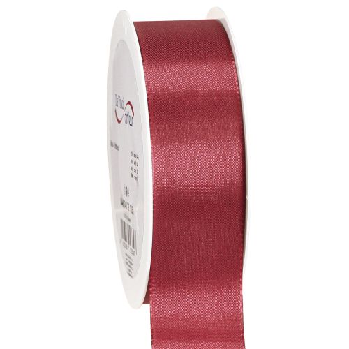 Geschenkband Dekorationsband Taft Bordeaux 40mm 50m für Floristen