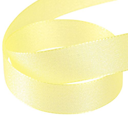 Artikel Glitzerndes Gelbes Geschenkband - 25mm Breit, 20m Lang, Dekoband Glitzer