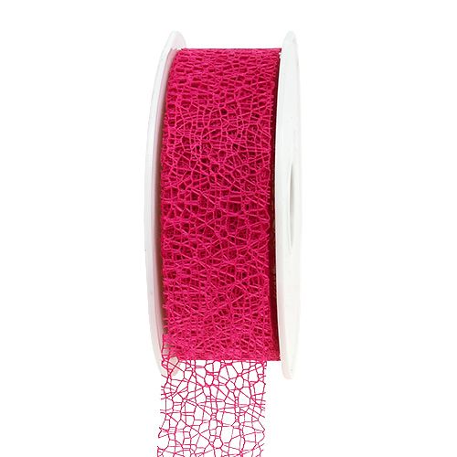 Floristik21 Geschenkband in Pink 3cm, 10m