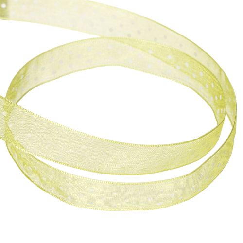 Artikel Schleifenband Punkte Muster für dekorative Geschenkverpackung 1,5cm 20m