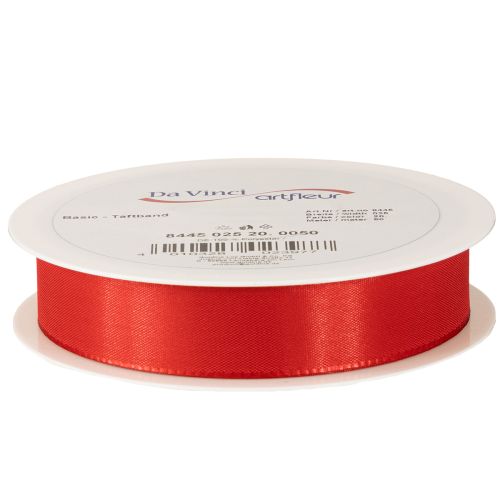 Artikel Hochwertiges Rotes Dekoband 25mm x 50m für Geschenkverpackung und kreative Dekoration