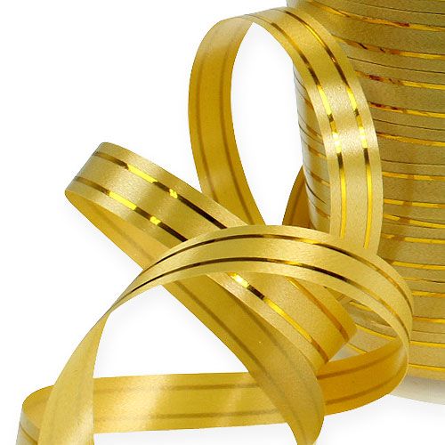 Artikel Splittband 2 Goldstreifen auf Gold 10mm 250m