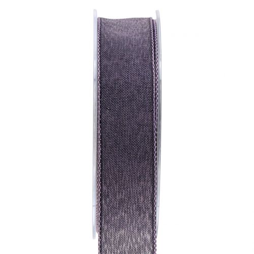 Floristik21 Geschenkband Violett matt 25mm 20m