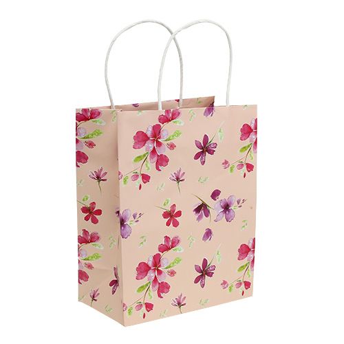 Blumen Geschenktüte Geschenk Tasche Tütchen Verpackung Papiertüte gross 